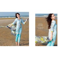 Charizma Exquisite Embroidered Lawn Collection 2016 - 05B